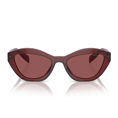 Prada Eyewear Sunglasses In Red