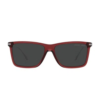 Prada Eyewear Sunglasses In Red