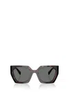 Prada Square-frame Sunglasses In Root / Black