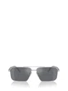 Prada Double Bridge Rectangle-frame Sunglasses In Multi