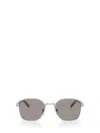 Prada Geometric-frame Sunglasses In Silver