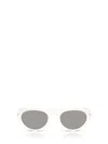 Prada 52mm Irregular Sunglasses In Neutral