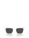 Prada Square Frame Sunglasses Sunglasses In White