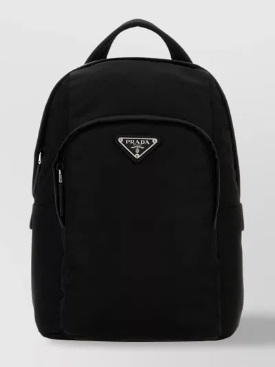 Prada Fabric Backpack Adjustable Straps