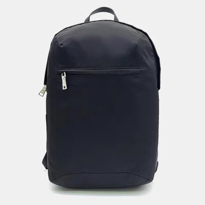 Pre-owned Prada Fabric Backpack In Black