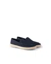 Prada Fabric Loafers In Blue