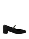 Prada Fabric Pumps In Black
