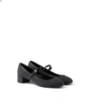 Prada Fabric Pumps In Black