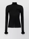 Prada Top In Jersey Nero  Donna