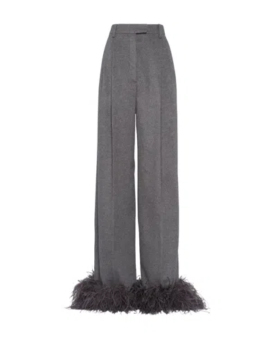 PRADA PRADA WIDE-LEG TROUSERS