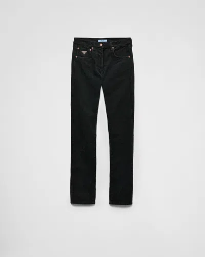 PRADA FIVE-POCKET CORDUROY JEANS