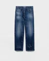 Prada 5 Pocket Jeans In Blue