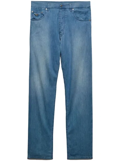 Prada Five-pocket-jeans In Light Blue