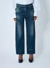 Prada 5 Pocket Jeans In Blue