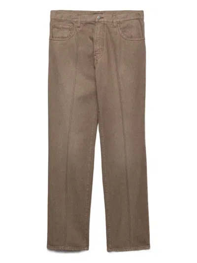 Prada Five-pocket-jeans In Brown