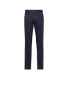 Prada Five-pocket Stretch Drill Jeans In Navy