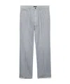 Prada Grey Regular Mid Rise Jeans In Gray