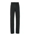 Prada Flanged Pocket Casual Pants In Grey