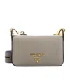 Prada Flap Shoulder Bag In Brown