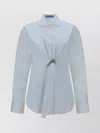 Prada White Poplin Shirt