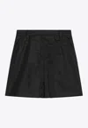 Prada Black Mini Skirt In Re-nylon Women In Black