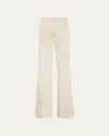 Prada Belt Loop Belt Casual Pants In Deserto
