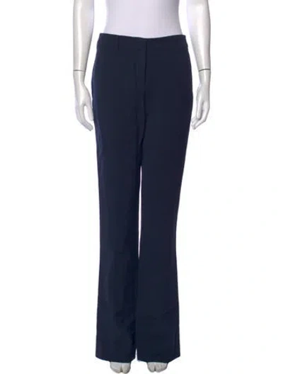 Pre-owned Prada Flared Pants W/ Tags In Blue