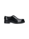 Prada Classic Derby Shoes In Black