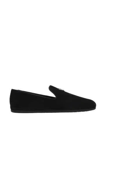Prada Flat Shoes In Black