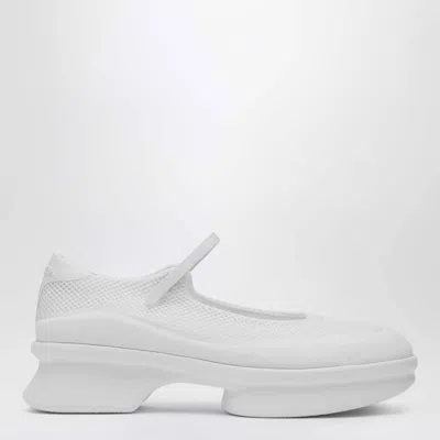 Prada Flat Shoes In White