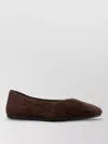 Prada Flat Sole Pointed Toe Leather Loafers In Multi