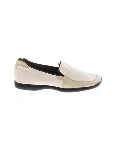 Pre-owned Prada Flats In Brown