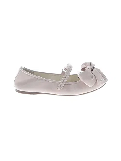 Pre-owned Prada Kids' Flats In Pink