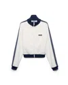 Prada Single-breasted Cotton Blazer In White
