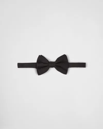 PRADA SATIN BOWTIE