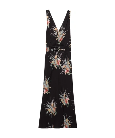 PRADA PRINTED SABLÉ DRESS