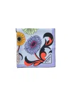 Prada Flower-print Silk Scarf In White