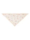 Prada Floral-print Silk Scarf In Neutral