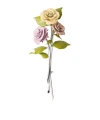 Prada Flower Detail Brooch In Multicolor
