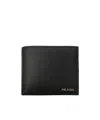 Prada Folding Wallet In Black