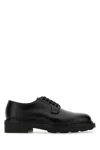 Prada Brushed Leather Derby Shoes