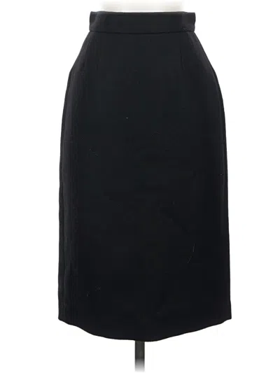 Pre-owned Prada Formal Skirt In Black