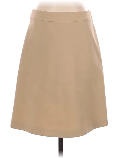 Pre-owned Prada Formal Skirt In Tan