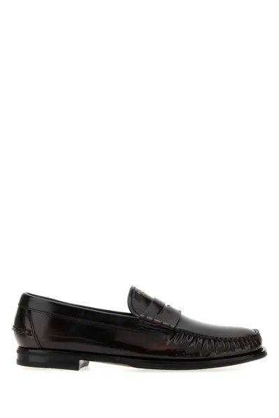 Prada Formale Loafer In Blue