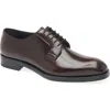 Prada Formale Spazzolato Plain Toe Derby