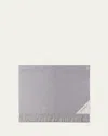 Prada Cashmere Scarf In F0n8c Grigio Talco