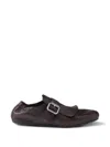 Prada Fringed Buckle Shoes