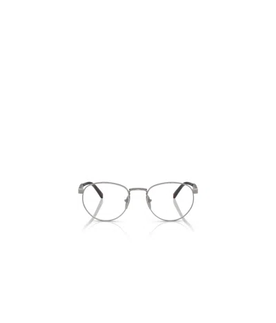 Prada Full-frame Flat Mirror In Gray