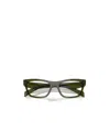 Prada Full-frame Flat Mirror In Green