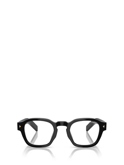 Prada Full Frame Plain Mirror In Black